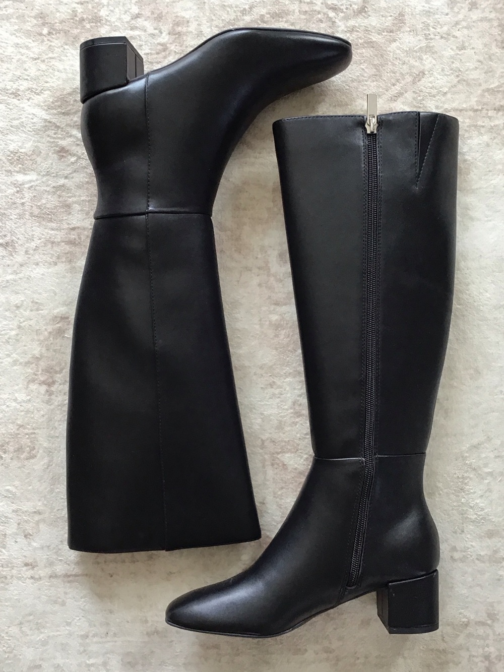 Bandolino Addyson Black Over-the-Knee Block Heel Boots